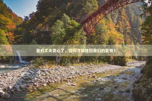 我的丈夫变心了，如何才能挽回我们的爱情？