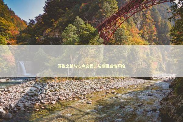 喜悦之情与心声交织，从挽回感情开始