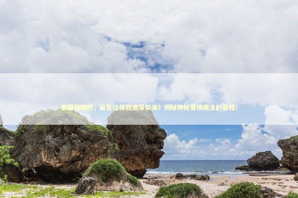 泰国情降粉，能否让你我情深似海？揭秘神秘爱情魔法的真相！