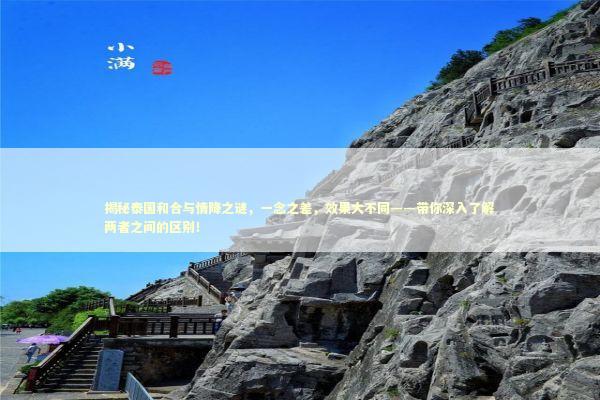 揭秘泰国和合与情降之谜，一念之差，效果大不同——带你深入了解两者之间的区别！